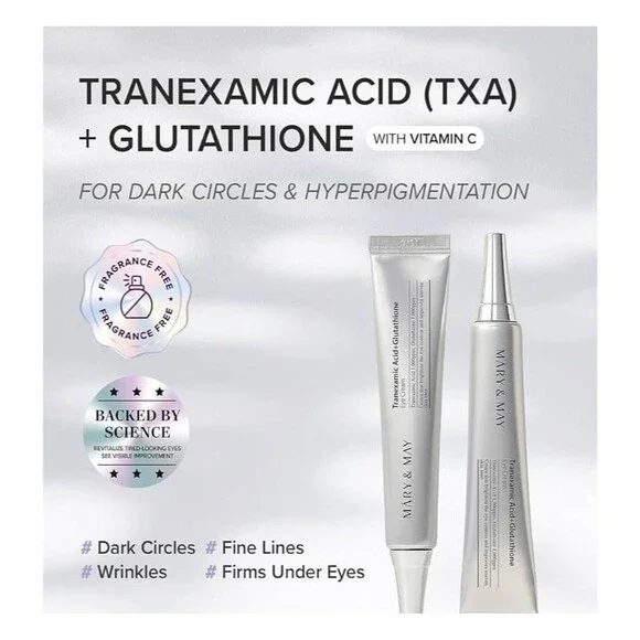 Mary & May Tranexamic Acid + Glutathione Eye Cream 12g/0.42 oz - Picture 2 of 9